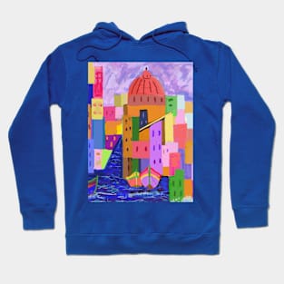 Seaside village Hoodie